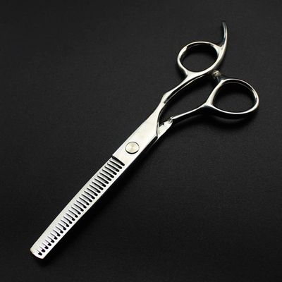Hair Cutting Shears, 6 inch Professional Japan 440c Steel Scissor Mirror Hair Scissors Haircut thinning Barber Cutting Shears Hairdressing Scissors (Color : Thinning)