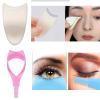 3 PCS Eyelash Brush Tool Kit, lash applicator tool lash tweezers Plastic Mascara Applicator Guide Eyelash Tool False Eyelashes Applicator Tool Eyelash Comb Makeup Cosmetic Tool view 2