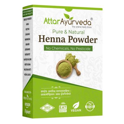 BETT Attar Ayurveda Natural Henna Powder for Hair (400gm)