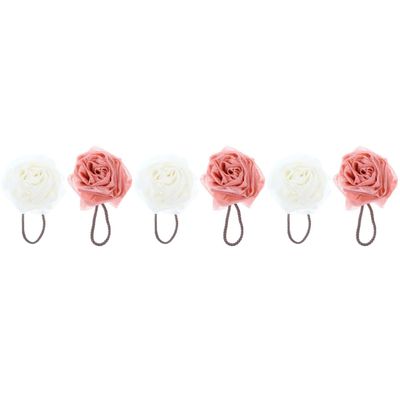 FOMIYES 3sets Flower Bath Sponge Mesh Shower Pouf for Women Loofah Flower Loofah Soft Exfoliating Scrubber Balls 2pcs*3