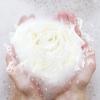 4 Pcs Rose Bath Flower Mesh Body Poufs Cleaning Sponge Exfoliating Bath Sponge Luffa Pouf Shower Ball Sponge Ball Shower Sponge Miss White Flower or Loofah view 3