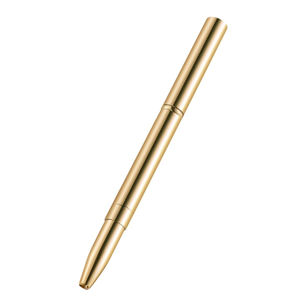 Mobestech Dual End Lip Brush Lip Concealer Brush Retractable Lipstick Eyeshadow Foundation Makeup Brush Tool Applicator with Cap for Women Girls Lipstick Gloss Smear