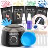 Waxing Kit for Women Madors Wax Warmer Hair Removal Kit with Intelligent Temperature Control Wax Machine and Hard Wax Beads view 1