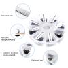 Premade Fans Short Stem 500 PCS 16D Eyelash Extensions 0.07mm C/D Curl 9-16mm Mixed WENDY LASHES Russian Volume Pre-made Lash Extension (500PCS-16D-0.07-D, 9-16mm mixed) view 2