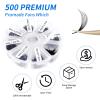 Premade Fans Short Stem 500 PCS 16D Eyelash Extensions 0.07mm C/D Curl 9-16mm Mixed WENDY LASHES Russian Volume Pre-made Lash Extension (500PCS-16D-0.07-D, 9-16mm mixed) view 3