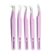 Fiber Tip Lash Tweezers For Eyelash Extension Tweezers Professional view 1