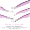 Fiber Tip Lash Tweezers For Eyelash Extension Tweezers Professional view 4