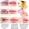 Bee Lip Balm Honey Pot, 4 Pack Honey & Strawberry Lip Mask Propolis Lip Mask Moisturizing Hydrating Prevention Dry and Cracked Lip Scrubs Exfoliator (2 Honey+2 Strawberry) (D#) view 4