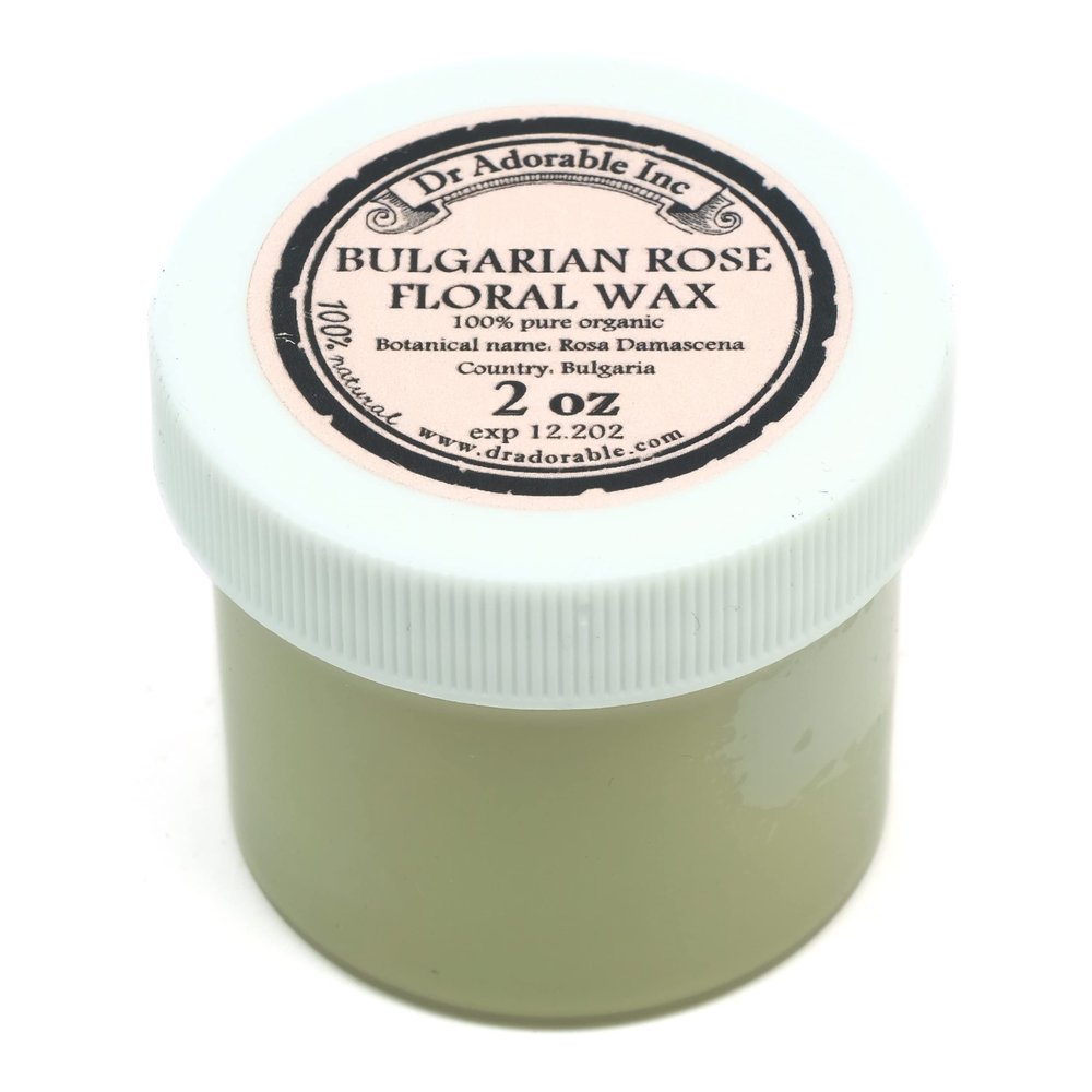 Dr Adorable Rose Wax, Bulgarian Organic, 2 Oz