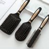 LALAFINA 3pcs Hair Massage Paddle Brush Teasing Combs for Women Scalp Comb Scalp Massager Brush Massage Comb Scalp Massager Comb Black Comb Massage Brush, Random Style view 2