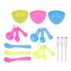 FRCOLOR 6 Sets 4pcs Facial Mask Mixing Bowl Set Brush Stick Spoon Professional Diy Facemask Kit view 2