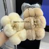Czsycdsf 5.9" Fluffy Plush Ball Large Hair Claw Clips, Cute Soft Faux Rex Rabbit Fur Pom Pom Ball Big Hair Clips Strong Hold Jaw Clip Autumn Winter Hair Accessories for Women Girls Thick Curly Hair view 3