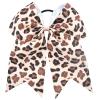 Leopard Cheer Bow For Girls Cheetah Ponytail Holder Bowknot Leopard Bow Hair Ring Tie PHB01 (A1) view 2