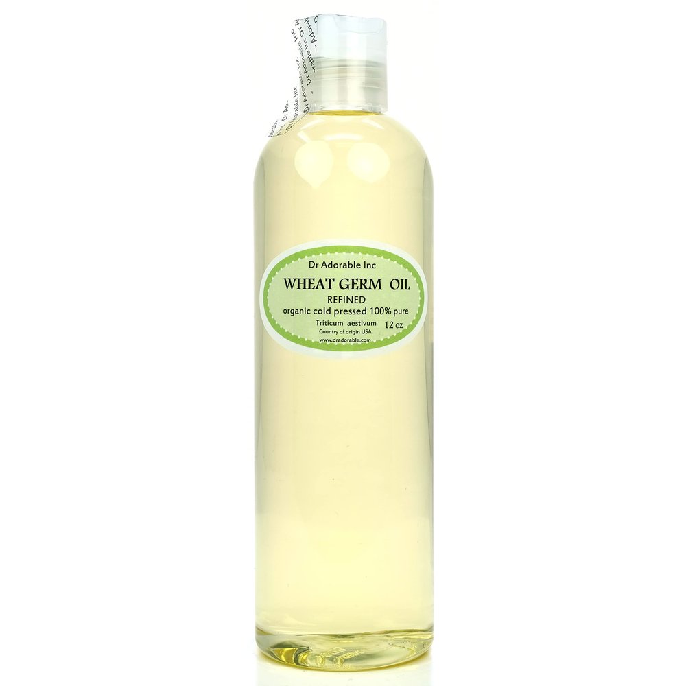 Dr Adorable - 12 oz - Wheat Germ Oil Refined - 100% Pure Natural Organic Cold Pressed