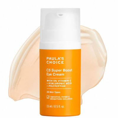 Paula's Choice C5 Super Boost Eye Cream with 5% Vitamin C, 0.5 Fl Oz