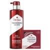 Old Spice Men's Thickening 2-in-1 Shampoo and Conditioner with Biotin and Menthol (17.9 Fl Oz) & Thickening Styling Pomade Infused with Biotin Bundle (2.22 Oz) view 1