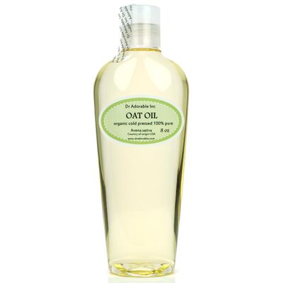 Dr Adorable - 8 oz - Oat Oil - 100% Pure Natural Premium Organic Cold Pressed Fresh