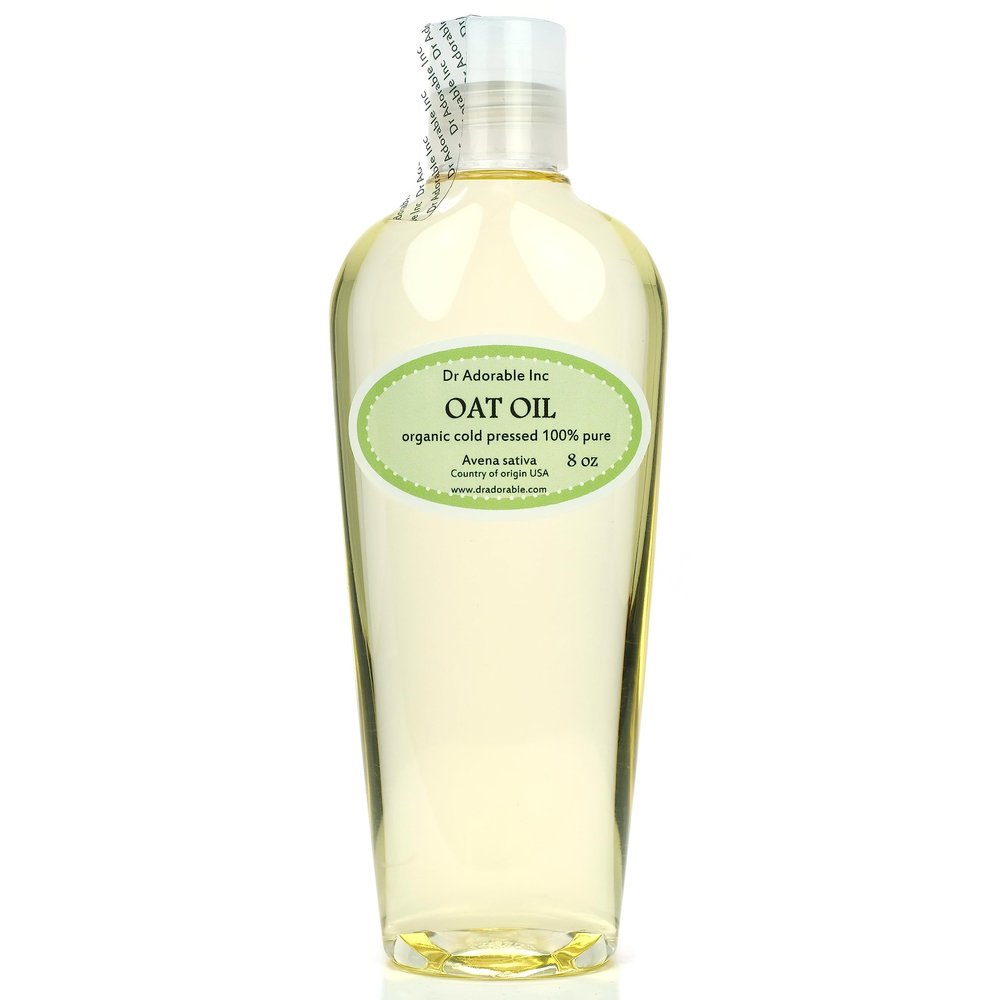 Dr Adorable - 8 oz - Oat Oil - 100% Pure Natural Premium Organic Cold Pressed Fresh