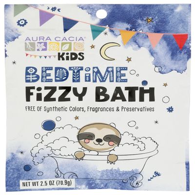 Aura Cacia Kids, Bedtime Fizzy Bath, 2.5 oz (70.9 g)