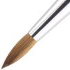 PANA Pure Kolinsky Hair Nail Brush - Round Clear Acrylic Handle (Size 8) - Nail Brush for Nail Application, Nail Extension, Manicure Pedicure Salon Beginner and Professional view 4