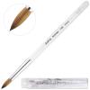 PANA Pure Kolinsky Hair Nail Brush - Round Clear Acrylic Handle (Size 12) - Nail Brush for Nail Application, Nail Extension, Manicure Pedicure Salon Beginner and Professional view 3