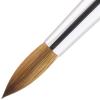 PANA Pure Kolinsky Hair Nail Brush - Round Clear Acrylic Handle (Size 12) - Nail Brush for Nail Application, Nail Extension, Manicure Pedicure Salon Beginner and Professional view 4