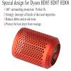 Lveofielygi Hair Dryer Outer Filter (Red) Replacement Compatible with Dyson Supersonic Hairdryer HD03 HD01 HD08 Models, Blow Dryer Attachment view 2