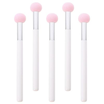 minkissy 5pcs Mushroom Makeup Sponge for Foundation Application Soft and Comfortable Cosmetic Puff for Beginners and Professionals for Concealer and Powder Use