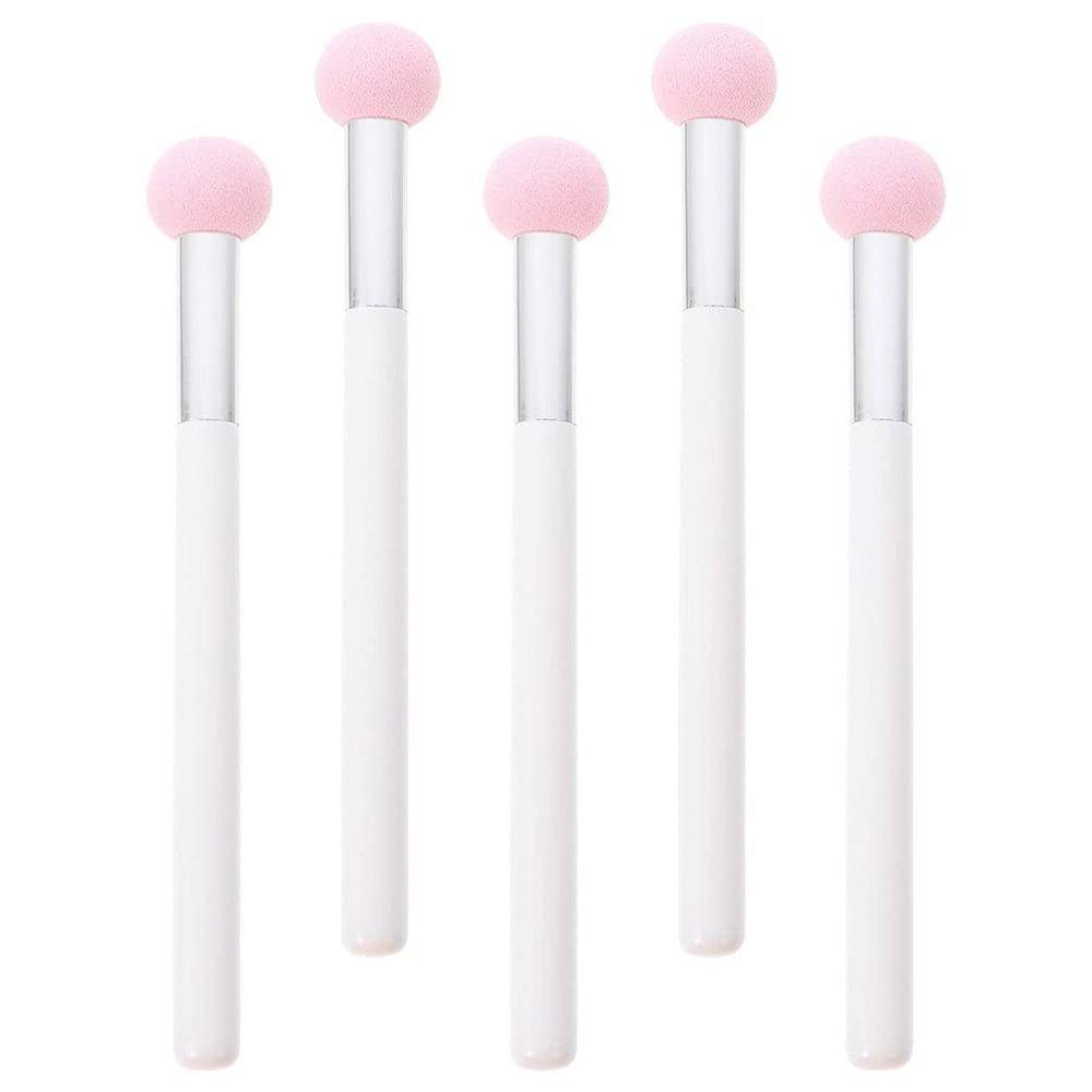 minkissy 5pcs Mushroom Makeup Sponge for Foundation Application Soft and Comfortable Cosmetic Puff for Beginners and Professionals for Concealer and Powder Use