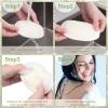50 Pieces Exfoliating Loofah Pad Body Scrubber Bath Shower Loofah Sponge Pad Natural Exfoliating Scrubber Luffa Brush Close to Skin for Men Women Shower Bath and Spa view 3