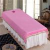 Facial Bed Cover With Face Hole Breathable Beauty Salon Spa Massage Table Cloth Reusable Beauty Bed Sheet Cover Waterproof Beauty Salon Spa Sheet Anti-slip For Massagetable And Spa-L 35x87inch(90x220c view 1