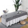 Beauty Salon Massage SPA Center Bed Sheets Waterproof Massage Table Sheet Set Reusable Beauty Salon Bed Sheets Solid Color SPA Salon Table Cover Professional For Beauty Salon Spa-F 47x87inch(120x220cm view 1