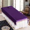 Massage Table SPA Couch Cover Sheet Pure Color Protective Massage Table Bed Cover Soft Beauty Salon Spa Sheet All-round Wrap Massage Table Sheet Oil-resistant For Beauty Salon Spa-I 35x87inch(90x220cm view 1