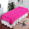 Beauty Salon Massage SPA Center Bed Sheets Solid Color Salon Bed Sheet Cover Washable Protective Massage Table Bed Cover Anti-slip SPA Salon Table Cover Soft For Beauty Salon Spa-D 31x79inch(80x200cm) view 1