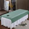 Massage Table Sheet Soft Protective Massage Table Bed Cover Pure Color SPA Massage Table Cover Mat Washable Salon Bed Sheet Cover Fully Wrap Around Sides For Massage Tables And Spa-G 43x75inch(110x190 view 1