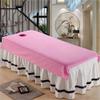 Beauty Salon Spa Sheet Breathable Beauty Salon Massage SPA Center Bed Sheets Anti-Slip Sheets for Beauty Salons Elastic Beauty Salon Bed Sheets Soft for Massage Tables and Spas-E 47x75inch(120x190cm) view 1