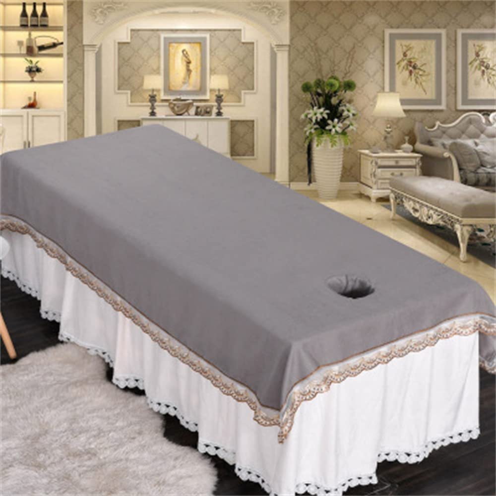 Protective Massage Table Bed Cover All-round Wrap Beauty Massage SPA Couch Cover Reusable Massage Table Cloth Professional Massage Sheet Cover Disposable For Massage Tables And Spa-G 49x89inch(125x225