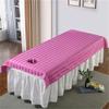 Facial Bed Cover With Face Hole Breathable Sheets For Beauty Salons Oil-resistant Bed Sheet Cover Fully Wrap Around Sides Beauty Salon Bed Sheets Elastic For Massage Tables And Spa-D 44x79inch(115x200 view 1