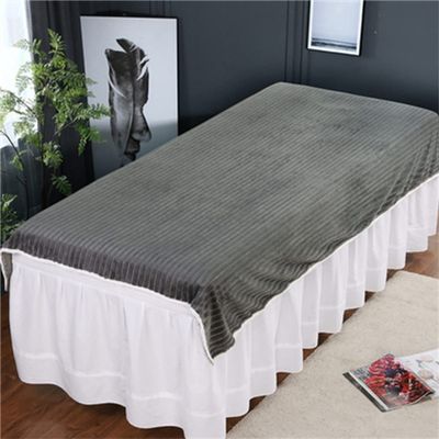 Beauty Salon Spa Massage Table Cloth Breathable Massage Table Cloth Professional Massage Bed Cover Fully Wrap Around Sides Massage Sheet Cover Washable For Massage Tables And Spas-D 47x79inch(120x200c