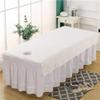 Beauty Bed Sheet Cover Professional Beauty Salon Massage Reusable Beauty Salon Massage SPA Center Bed Sheets Solid Color Massage Table Sheet Set Breathable For Massagetable And Spa-G 47x75inch(120x190 view 1