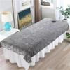 Beauty Salon Massage Soft Massage Sheet Cover Professional SPA Massage Table Cover Elastic Beauty Salon Massage Oil-resistant Beauty Salon Bed Sheets Breathable With Breathing Hole-E 47x75inch(120x190 view 1