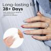 Modelones Fake Nail Tips 510Pcs Almond Shape Medium Clear 15 Sizes and 9 in One Gel Nail Glue Prep Dehydrator view 3