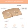 Makeup Practice Face Board, Resusable 3D Makeup Mannequin Face, Eyes Makeup Practice Face with Makeup Kit for Makeup Student and Beginner to Practice Eyeshadow Eyeliner Eyebrow Makeup & Lash Extension view 4