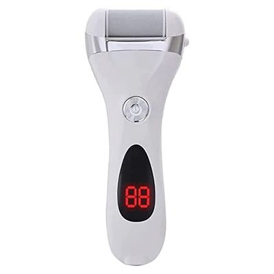 OJOINK Electric Feet Callus Remover, LED Battery Display, Rechargeable Foot Callus Remover for Cracked Heels Callus and Dead Skin