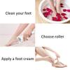 OJOINK Electric Feet Callus Remover, LED Battery Display, Rechargeable Foot Callus Remover for Cracked Heels Callus and Dead Skin view 2