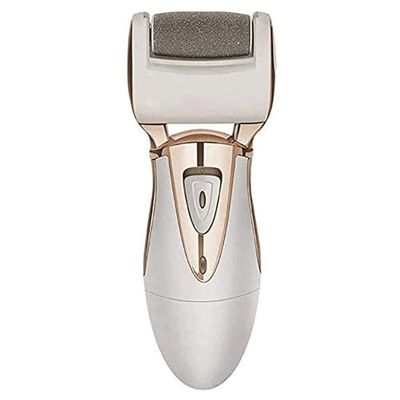 OJOINK Electric Feet Callus Remover, Rechargeable Foot File with 2 Rollers, for Cracked Heels Callus and Dead Skin