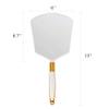 YCHMIR Handheld Mirror with HandleBarber Hairdressing Handheld Mirrorfor for Salon (White) view 4