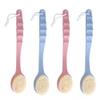 Magik 2-4Pc Long Handle Bath Brush Back Scrub Scrubber Shower Body Skin Exfoliating (4 Pack) view 1
