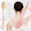 Magik 2-4Pc Long Handle Bath Brush Back Scrub Scrubber Shower Body Skin Exfoliating (4 Pack) view 3