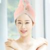 minkissy Hair Drying Towel Wrap Fleece Water-Absorbent Hair Hat for Quick Drying Comfortable Head Wrap for Women and Girls Reduces Frizz and Breakage view 2